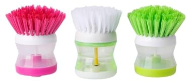 Tfal Brosse à vaisselle avec distributeur de savon liquide vaisselle casseroles et poêles
