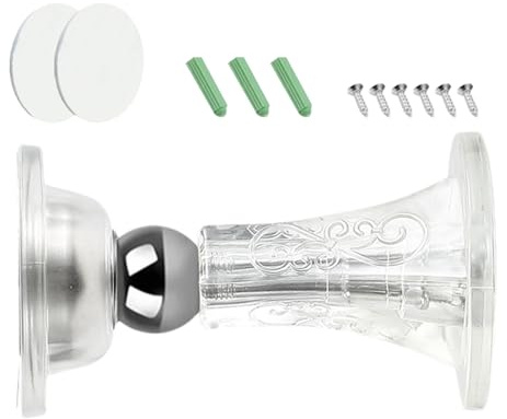 Fermaporta magnetico - Calzo da pavimento adesivo per interni - Fermaporta resistenti e durevoli, per cucina, soggiorno, ingresso garage e casa