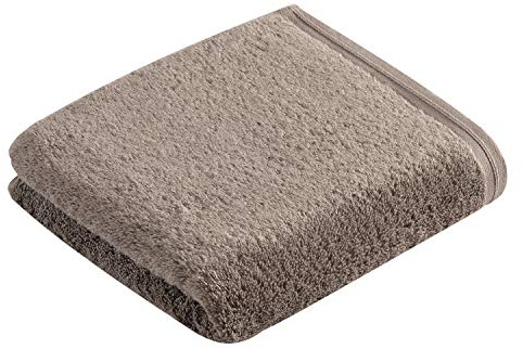 Vossen Vegan Life Handtuch 50 x 100 cm pepplestone