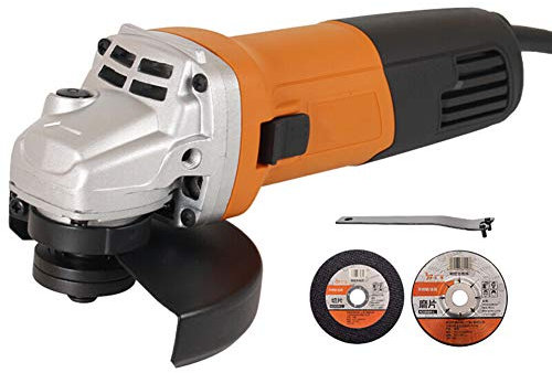 AIZYR Disco Smerigliatrice A Batteria, Mulino A Mano Levigatrice per Metallo E Levigatrice può Essere Usato per Tagliare E Lucidare