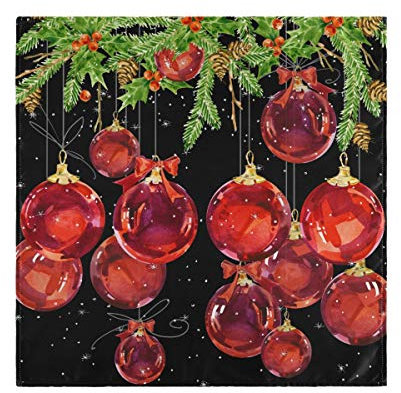 CaTaKu Merry Christmas Serviette, karierte Papierservietten, Mittagessen, Cocktail-Servietten auf Party, Zuhause, Küche, Dekoration, 50,8 x 50,8 cm Casual 20 x 20 mehrfarbig