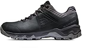Mammut Mercury IV Low GTX Men | Wanderschuhe für Herren, Wasserdichte Trekkingschuhe, Outdoor Schuhe, Gore-Tex Bergschuhe für Hiking, Mit Vibram Sohle | Black-Titanium, 9.5