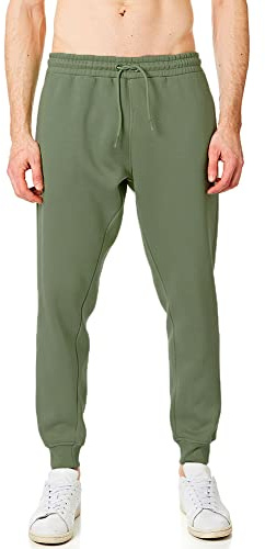 RIPT Performance Ript Essentials by Pantalones de Chándal para Hombre Deportivos, Army, M