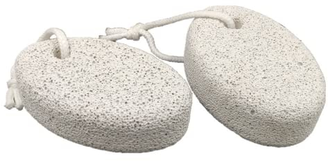 2 Stücke Natur Bimsstein Fußpflege Pumice Stone Hornhaut Stein Bimsstein Hornhautentferner Hände Natürliches Fuß-Scrub Zum Entfernen Toter Haut