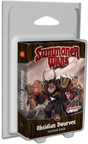 Plaid Hat Games | Summoner Wars 2nd Edition Obsidian Dwarves Faction Deck | Kaartspel | Uitbreiding | Vanaf 9 Jaar | 2 Spelers | Engelstalig