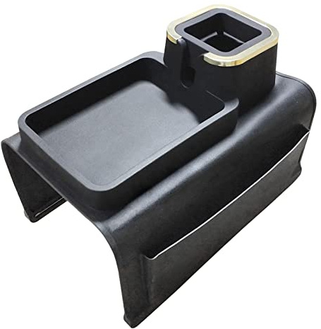 IULONEE Flexibel Couch Ablage Rutschfestes Sofa Armlehnentablett Silikon Anti-Spill Couch Organizer Sofa Ablage Couch-Tablett Mit Zwei Seitentaschen Für Tasse Telefon Tablet Snack