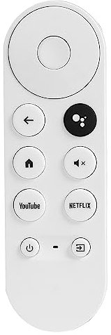Telecomando Vocale G9N9N Compatibile Con Google Chromecast with Google TV(4K) Streaming Media Player Controller GA01919-US GA01923-US GA02463-US GA02464-US Sostituzione Con YouTube Netflix Tasti