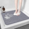 Auauraintt Alfombra Ducha Antideslizante 80 x 80 cm, Cuadrada Alfombrilla de Ducha sin BPA, Alfombra de Baño Antideslizante con Ventosas, Lavable a Máquina, Resistente al Moho
