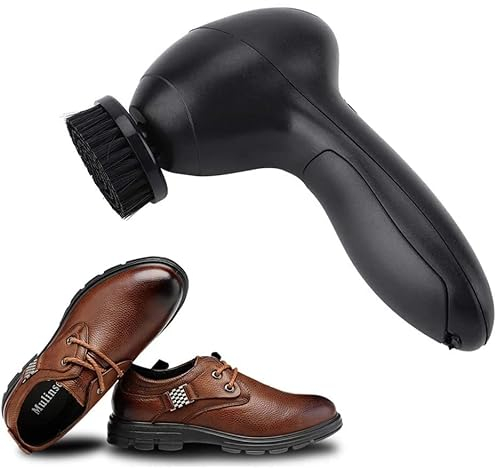 Electric Shoes Polisher Machine, Portable Electric Shoe Shine Kit Shoe Shiner Dust Machine for Leather Bags Car Seat Maintenance/1101