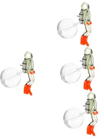 POPETPOP Lot De 4 Décorations Flottantes Phosphorescentes pour Aquarium