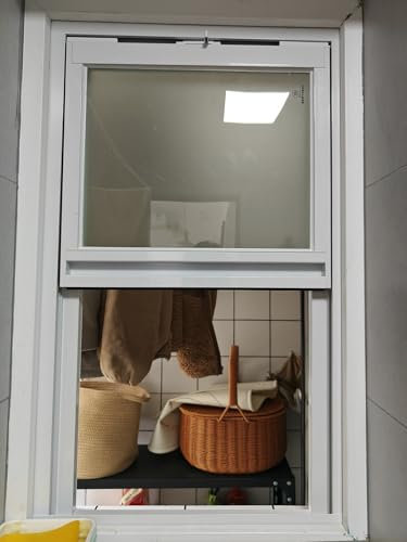 Ventanas correderas verticales de 12 pulgadas de ancho para cocina, baño, oficina, taller y pasillo, tamaño personalizado, ventanas de repuesto para interiores y exteriores, ventanas de casa móvil