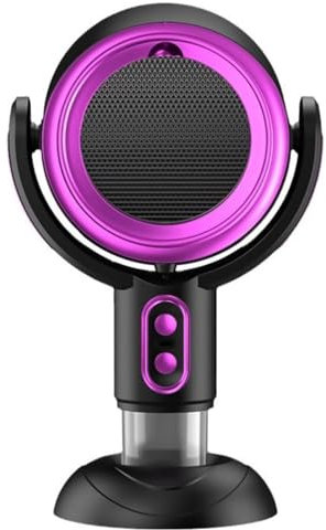 Mini Campana Extractora De Sobremesa, Ventilador De Bajo Ruido Para Fumadores De Interior, Purificador De Humo Portátil, Fuerte Succión, Adecuado Para Dormitorio, Oficina, Salón Y Cocina(Purple,Rechar