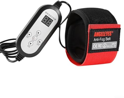 Hasaller Objektivwärmer, Streifen, Tauschutz, Sterngucker, Teleskop-Objektivheizung, einstellbare Temperatur, verhindert Beschlagen, Heizschleife, Linsenheizung (830 x 50 mm)