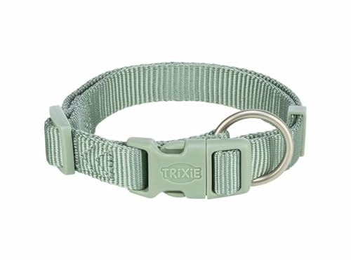 TRIXIE Premium Halsband, XS–S: 22–35 cm/10 mm, Salbei