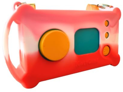 KALYCASE Housse de Protection Compatible Fabrique à Histoires LUNII V1 V2 V3 Multicouleur Vert - Coque/Pochette Conteuse (Multicouleur Rouge)
