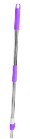 WESIEVYA Stainless Steel Mop Rod Replacement Pole Extendable Twist Handle for Floor Cleaning Strong Support for Home Bathroom Use