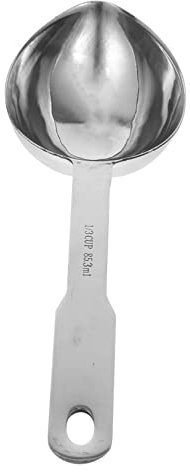 Alipis Cucchiai Dosatori in Metallo - Set Da 4 - Cucchiaio Da Tavola E Cucchiaino Da Tè - Utensile Da Cucina Essenziale