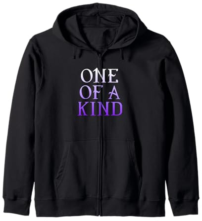 Gráfico morado de One Of A K1nd Sudadera con Capucha