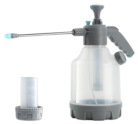 Pulverizador Manual - Pulverizador Manual a Presión 3L para Jardín,Tanque Portátil de Agua Gran Capacidad para Jardín Flores Terraza