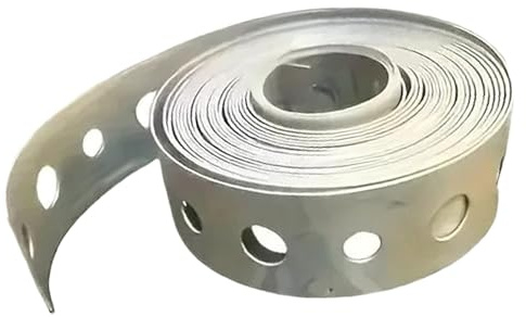 Nastro multiuso in metallo zincato perforato idraulico nastro casa fai da te progetto pre-fissaggio strumento cinghia tubo cinghia