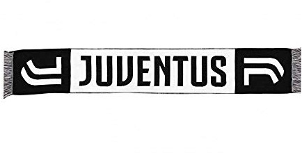 Sciarpa Ufficiale Juventus 2017/2018 Nuovo Logo Jacquard Classica