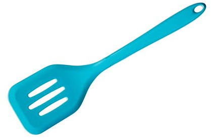 Kochblume Flexwender | Premium-Silikon | Hitzebeständig | Spülmaschinenfest | 30cm | Farbe: türkis