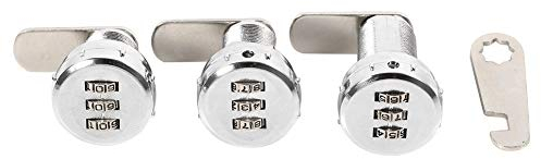 Delaman Cerradura de Combinación de 3 Dígitos - Cerradura de Codificación Lock para Buzón de Cajón del Gabinete (tamaño : 2# Coded Lock for 12~16mm)