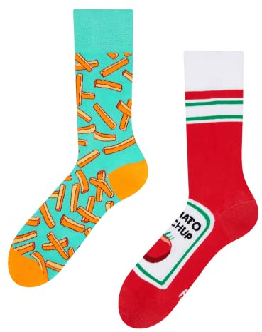 Dedoles calzini divertenti Unisex Donna e Uomo Bambini Cotone Design buffi | traspirante, ipoallergenico, Bambù, regalo natale, motivi colorati, calzini divertenti, gatti, avocado unicorno, cotone