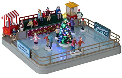 Lemax - Vail Village - Sights & Sounds: Outdoor Skating Rink - (14871-UK)
