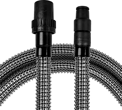 Saugschlauch MADE IN GERMANY - Schlauch für Monzana Nass Trockensauger 30L NTS passend - Bestleistung beim Saugen Schlauchlänge 2 Meter