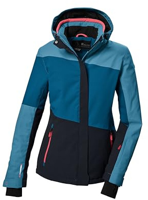 Killtec Damen Ksw 67 Wmn Ski Jckt Skijacke/Funktionsjacke mit abzippbarer Kapuze und Schneefang