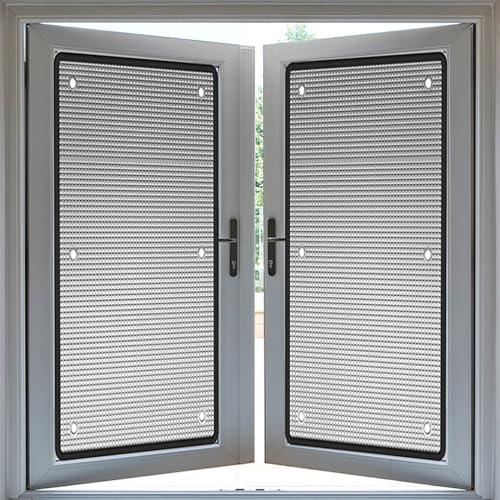 kufu01 Film Opaque Vitrage,Film de Protection Solaire pour Fenêtre,99% Anti-UV Anti Chaleur Anti-Regard Contrôle de la Température,Film Aluminisé pour Toit Ouvrant 6mm d'Épaisseur (120x300cm/47 x118)