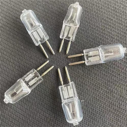 WYLIELAMSH Halogen Leuchtmittel 5PCS G5.3 12V Glühbirne Glasbirne Halogenlampe GU5.3 Double pin base,12V 20W