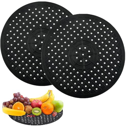 2PCS Spülmatte für Spülbecken Spülbeckeneinlage Gummi Durchmesser 30.6cm Spülbeckenmatte Sink Mat Einlage Matte für Spülbecken Matte Spülbeckenschutz Spritzschutz Waschbecken Spülmatte Abtropfmatte