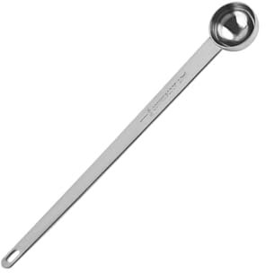 Cucchiaio dosatore da 10 ml/15 ml/20 ml/25 ml/30 ml in acciaio inox 304 con manico lungo, adatto per cucina e bar