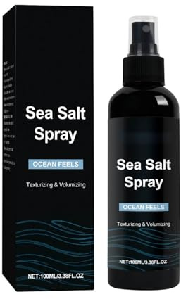 Sea Salt Spra,Meersalzspray,Starker Halt,Texturierung,Mediterranean Breeze-Duft - Beach Look Meersalzspray für Haare - Volumenspray & Texture Spray - Salzspray für Haare