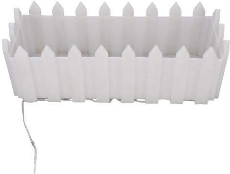 Ausla Maceta Multifuncional con Alimentación Solar con Iluminación RGB 8 Modos para Jardín, Balcón, Decoración de la Maceta de Flores LED, Planta de Iluminación