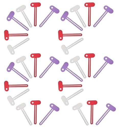 Yardenfun 30 Piezas Herramienta Para Apretar Tubos Exprimidor De Tubos Manual Exprimidor De De Crema De Manos
