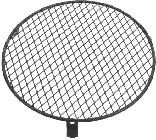 SHINEOFI Heat Lamp Protective Iron Mesh Cover 5.5 Inch with Scalding Guard for Reptile Enclosure Cage – Metal Mesh Heat Shield for Terrarium Heating Lamp