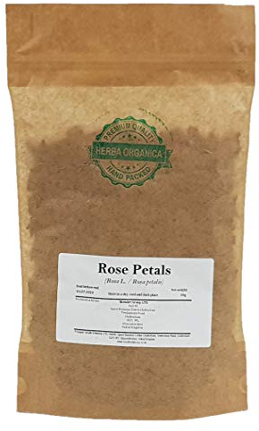 Herba Organica Rose Petals - Rosa L - Herbal Tea (50g)