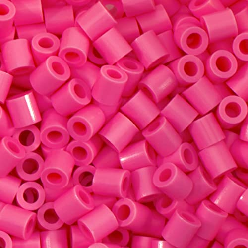 Vaessen Creative Perline a Fusione, Fucsia, Set di 1100 Pezzi per i Lavori di Fai-da-te con Bambini, per Creare Gioielli, Decorazioni Fatte in Casa e per Altre Idee Ingegnose