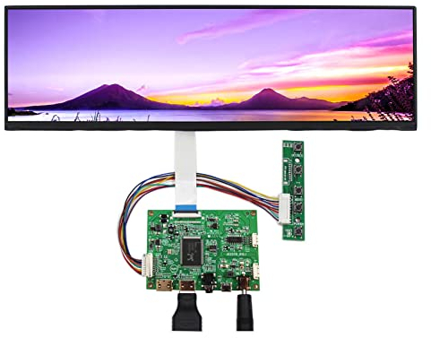 VSDISPLAY 32 cm 12,6 Zoll NV126B5M-N41 1920x515 EDP IPS LCD Bildschirm,mit Controller Platine