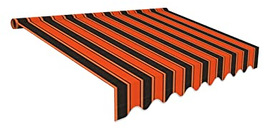 Leudus Gelenkarmmarkisen Sonnenschutz Sonnenmarkise Wasserdicht viele Farben und Größen wählbar Alu/Polyester(4m*3m SPD071)