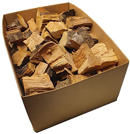 Exstream BBQ Wood Chunks BBQ 25 Litre Box For Food Smoking (Apple 25 Litre)