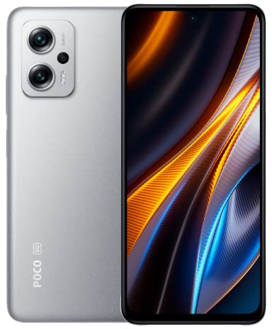 Xiaomi Poco X4 GT Silver 8 Go de RAM 128 Go ROM, Argent (Silver)