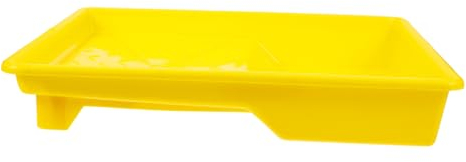 Veemoon Latex-Farbwanne Facilitation Kunststoff Malwerkzeug-Tablett Aufbewahrung von Pinseln Farbhalter Mischschale für Farbe gewidmet Zeichenwerkzeug Streiche die Wand malen Plastikteller