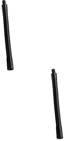 BESTonZON 2pcs Microphone Stand Extension Tube Microphone Bracket Extension for Mic Stand Hose for Accessory Use in Studio Mic Setup