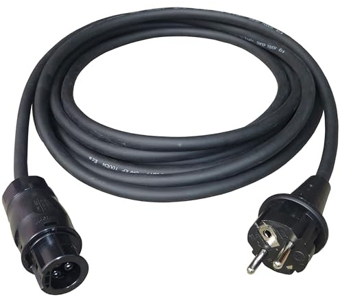 Betterie BC01 auf Schuko Betteri BC01 Balkonkraftwerk Kabel AC Kabel mit Betteri BC01 Buchse auf Schuko Stecker(IP54) Verlängerung geeignet für Mikrowechselrichter 5 Meter