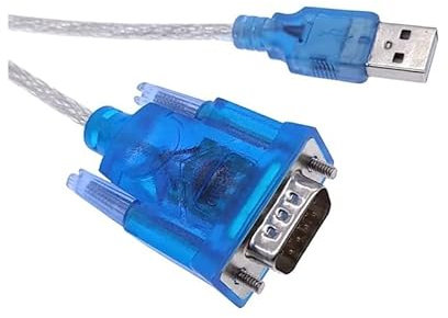 SFNGXXAG CH340 USB to RS232 Serial Port 9 Pin DB9 Cable Serial COM Port Adapter Convertor Support