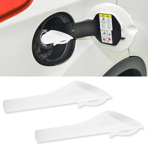Lot de 2 entonnoirs universels pour Ford, moteurs à essence et voitures, Entonnoir d'huile pour diesel, huile et carburant Compatible avec les systèmes Capless